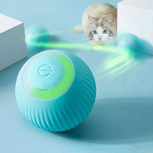 Pet Automatic Rolling Cat Toy Training Self-propelled