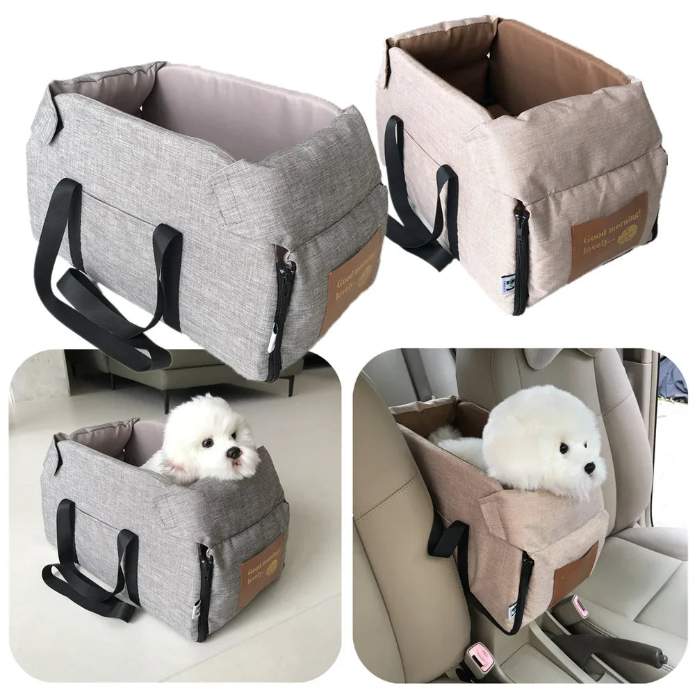 Dog Car Seat Bed Car Central Dog Car Seat Bed Portable