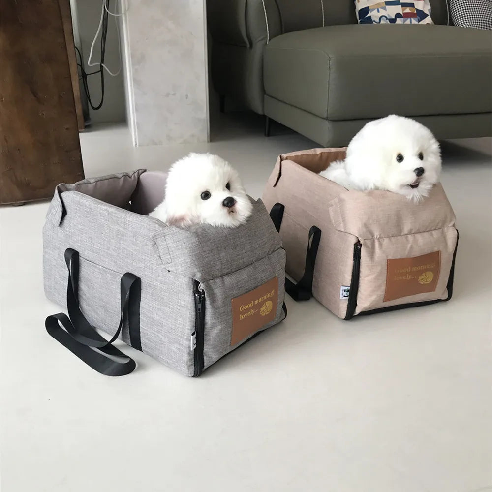 Dog Car Seat Bed Car Central Dog Car Seat Bed Portable
