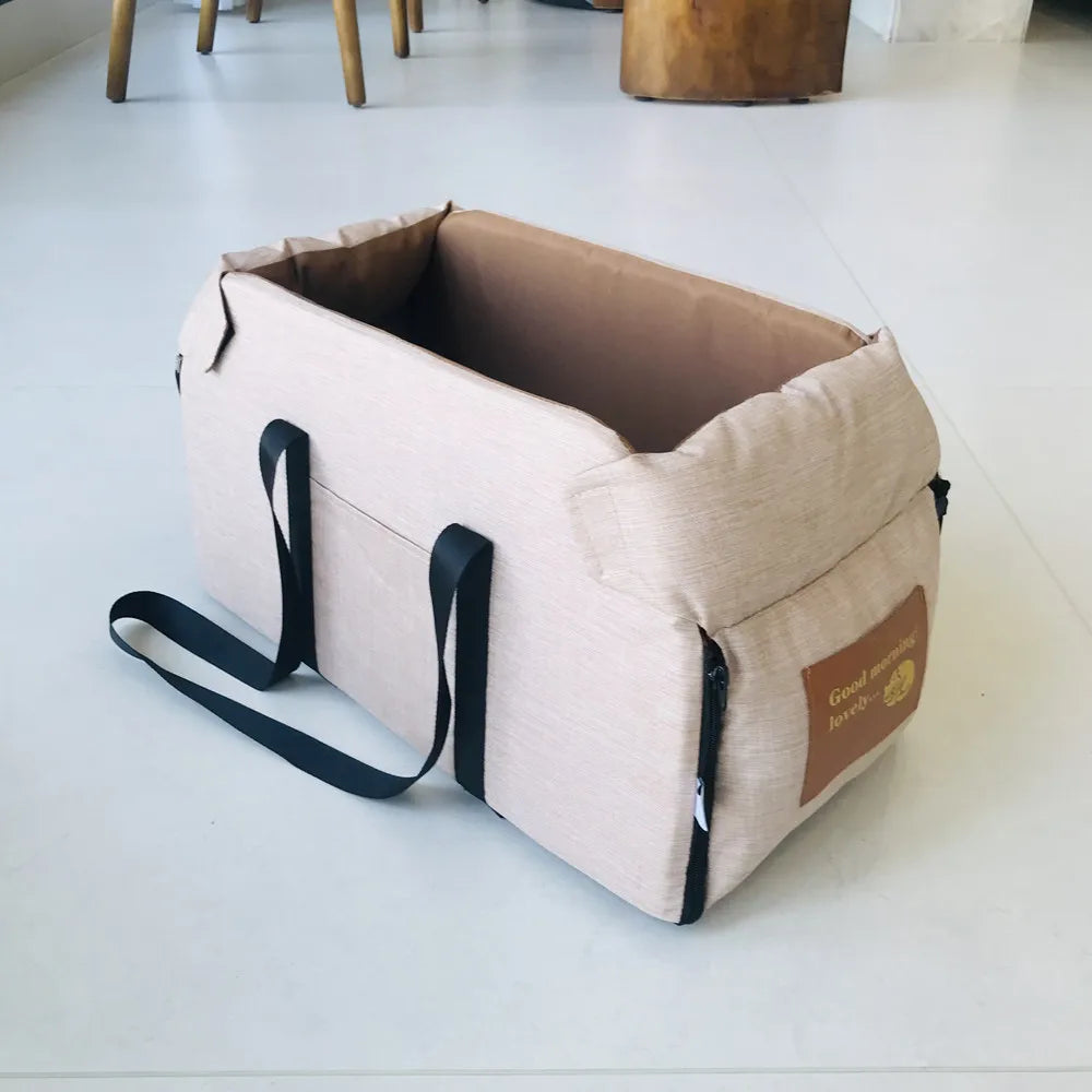 Dog Car Seat Bed Car Central Dog Car Seat Bed Portable