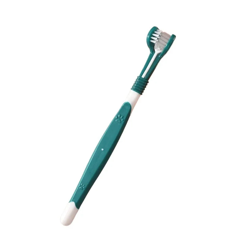 Pet Toothbrush Dog Plastic Toothbrush Removing Bad Breath