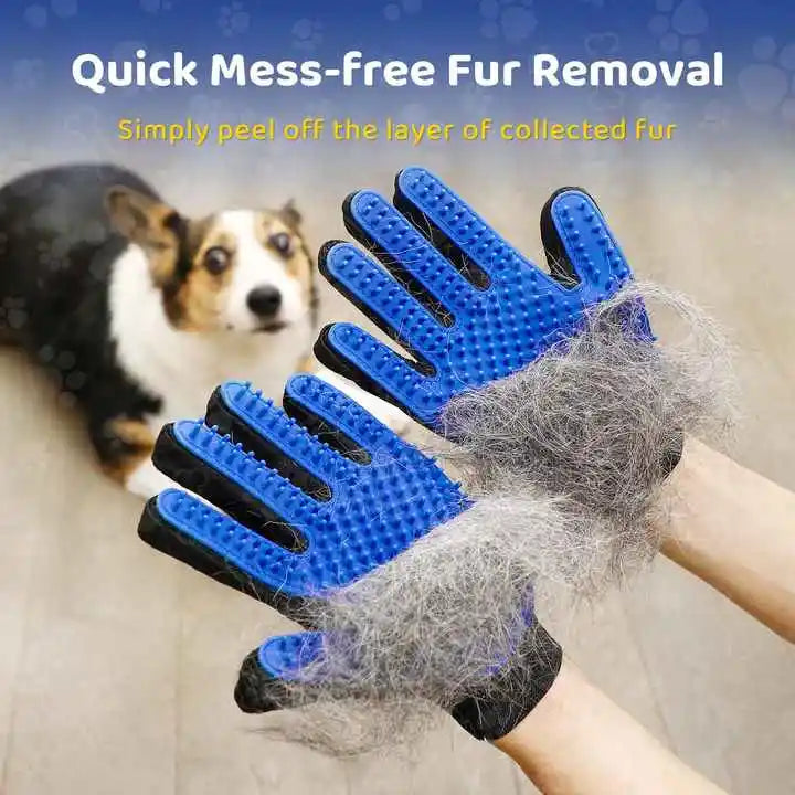 NONOR Rubber Pet Bath Brush Protection Silicone