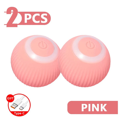 Pet Automatic Rolling Cat Toy Training Self-propelled