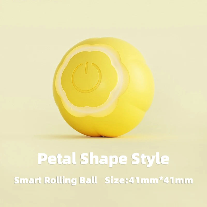 Pet Automatic Rolling Cat Toy Training Self-propelled