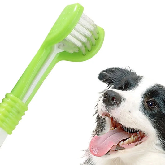 Pet Toothbrush Dog Plastic Toothbrush Removing Bad Breath