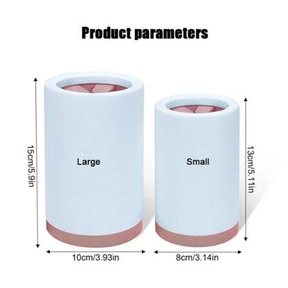 Automatic Pet Foot Washer Cup Silicone Soft Foot Cup