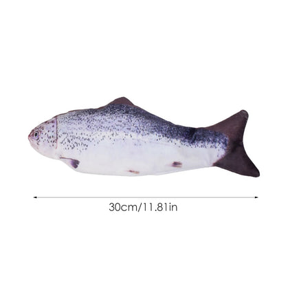 Cat Toys Fish USB Charger Fish Interactive Electric