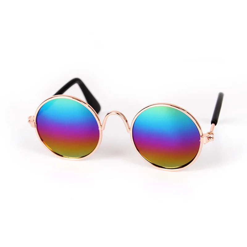 Lovely Vintage Round Cat Sunglasses Reflection Eye wear