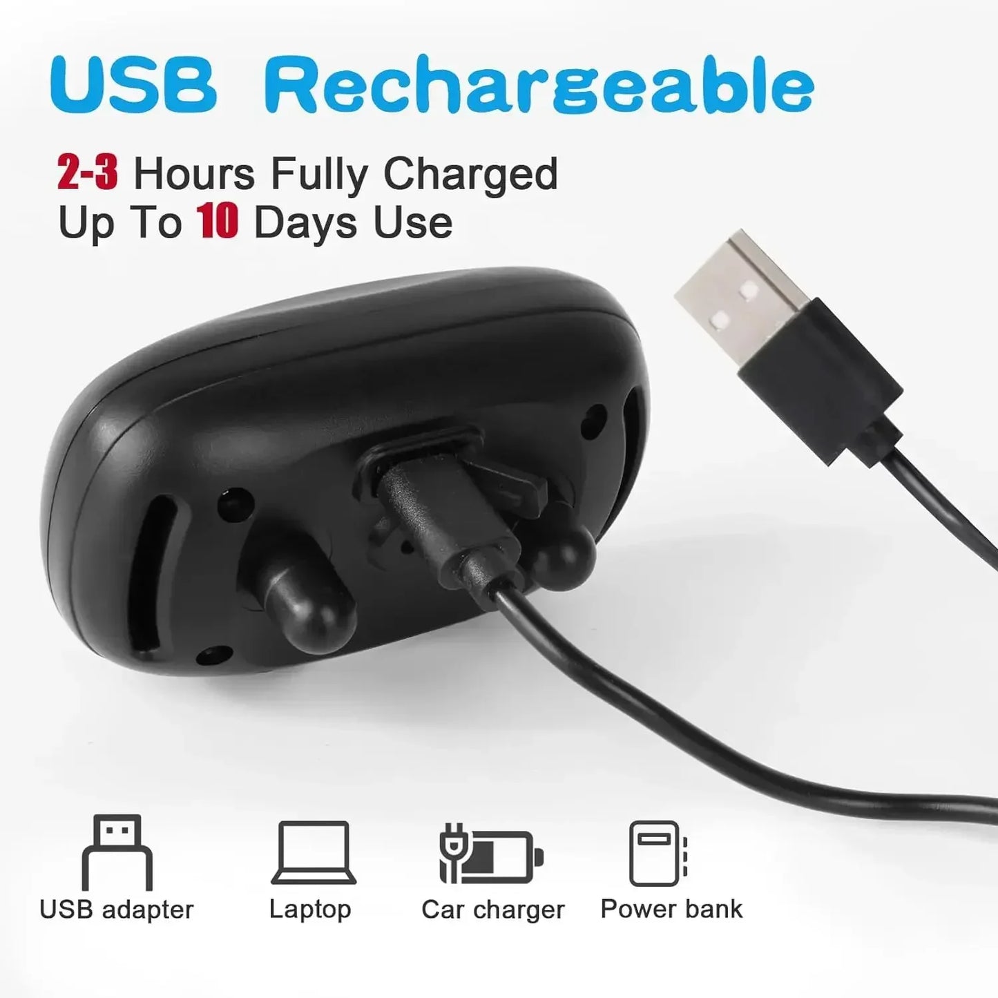 Pet Dog Anti Barking Device USB Rechargeable Dogs