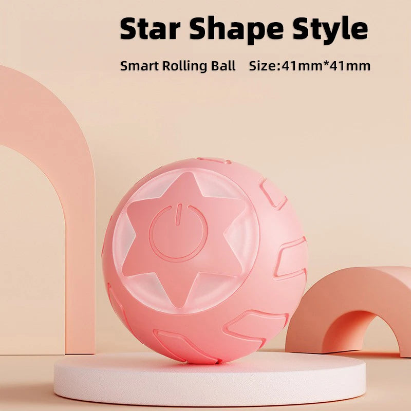 Pet Automatic Rolling Cat Toy Training Self-propelled