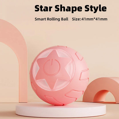 Pet Automatic Rolling Cat Toy Training Self-propelled