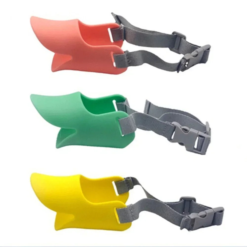 Dog Muzzle Silicone Duck Muzzle Mask for Pet Dogs